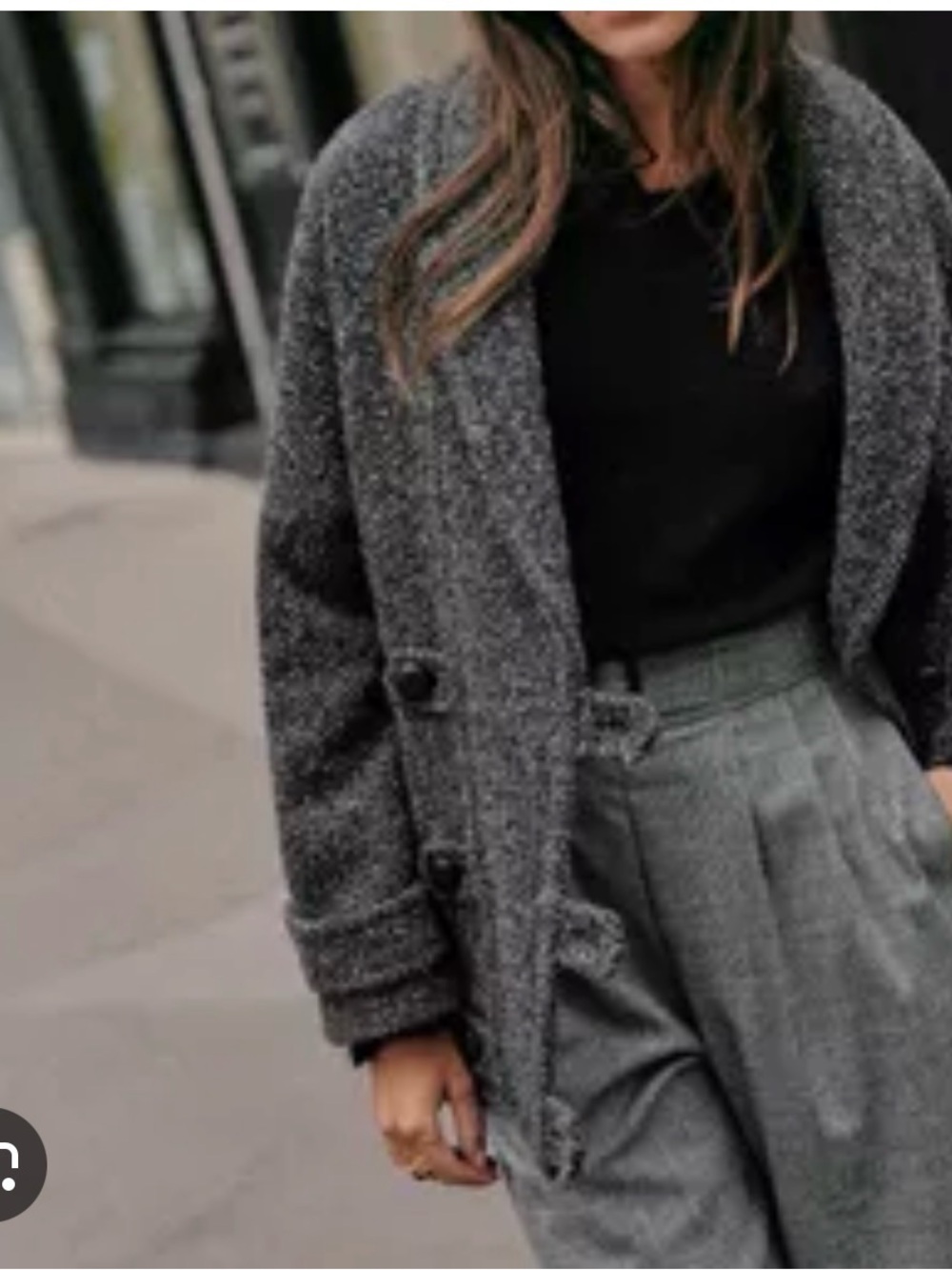 Sezane Carl Wool Coat